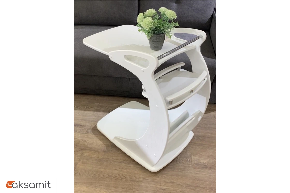 Подкатной столик Фаворит (Молочный дуб)