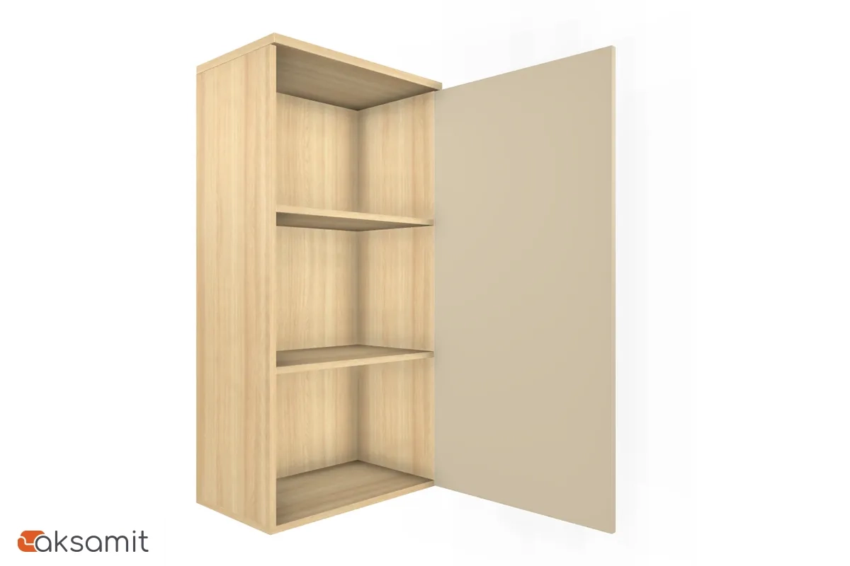 Антресоль АН-5003-АС-КГ (Ясень Асахи / Кашемир Глянцевый)