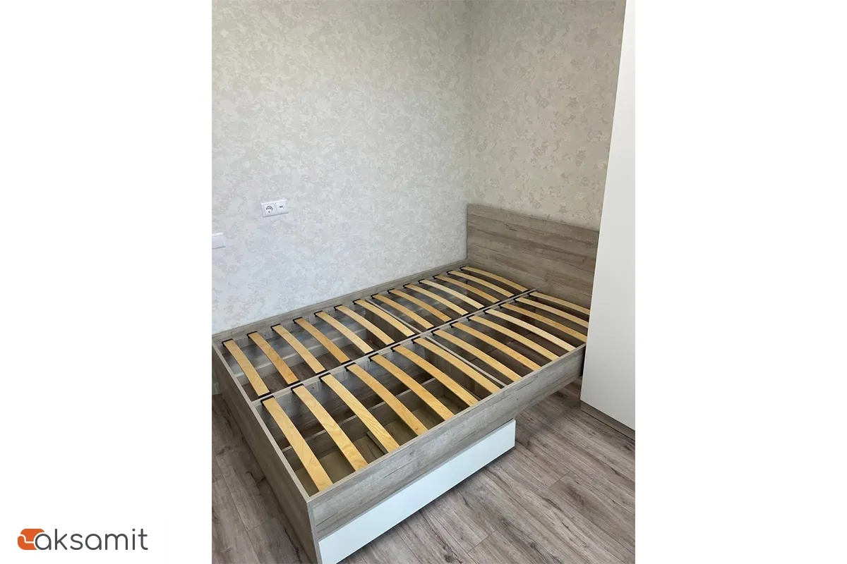 Кровать Лори с ящиками 160х200 (Дуб Серый/Белый) Кровать Лори с ящиками 160х200 (Дуб Серый/Белый)