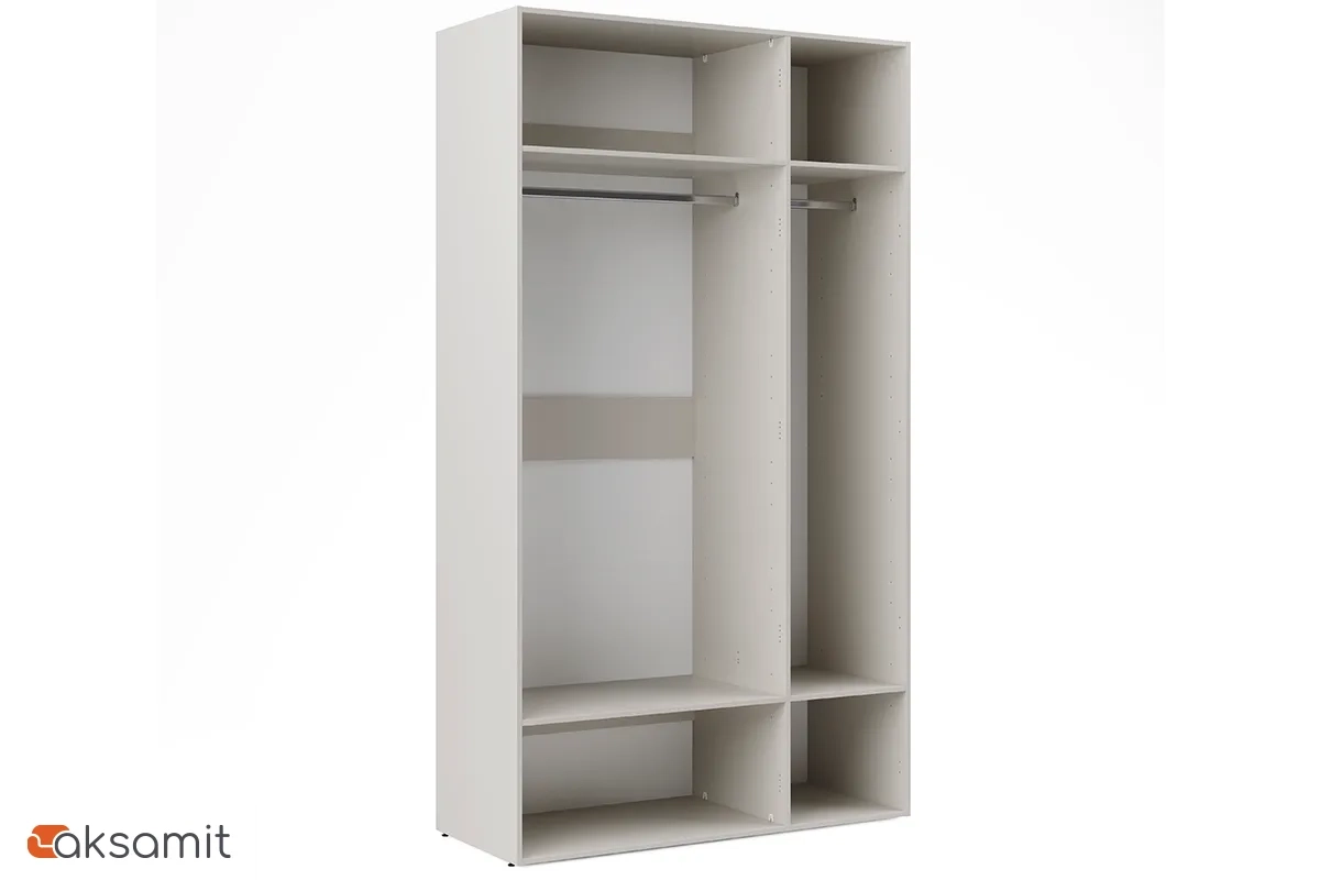 Шкаф Мария МШ 135.55 комплектация 4 (Дымчато-серый)