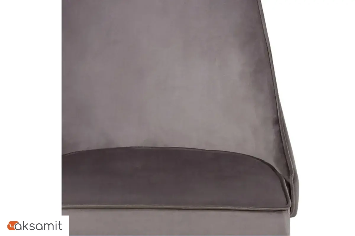 Стул Лорд (Муар черный/велюр (Dream stone (серо-коричневый)) СРП-071