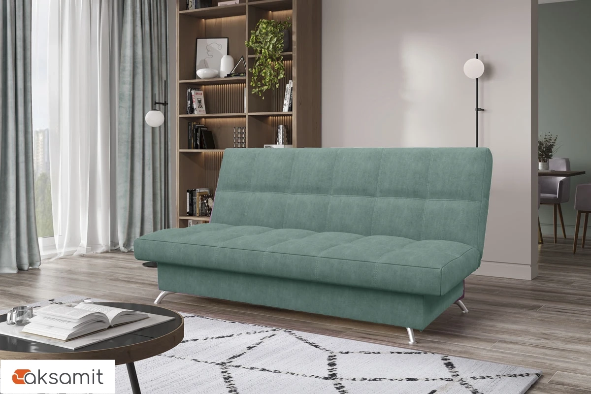 Диван-кровать Финка ДК на НПБ "Регина-45.2" Levis 08 Зеленый