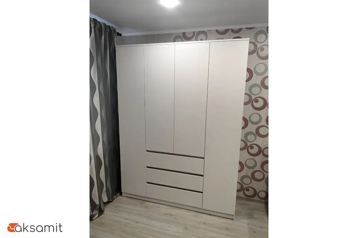 Шкаф Ницца-3 (Белый)