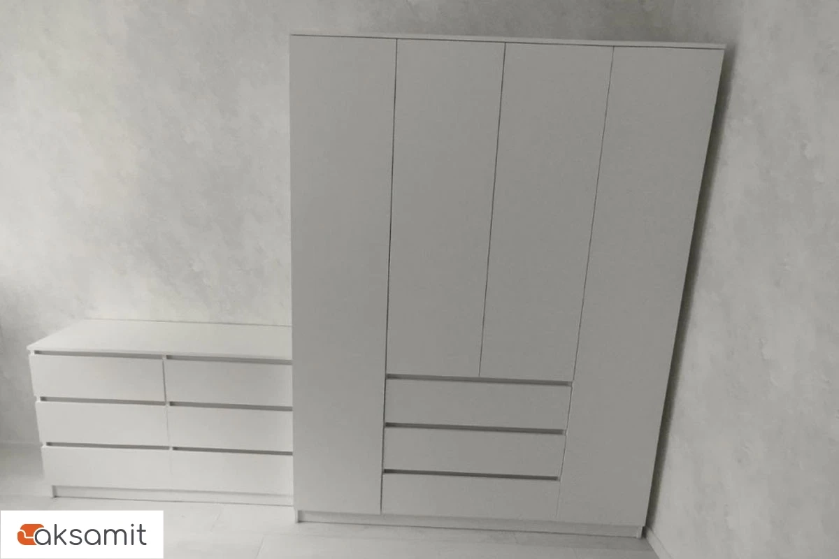 Комод Ницца-7 (Белый)