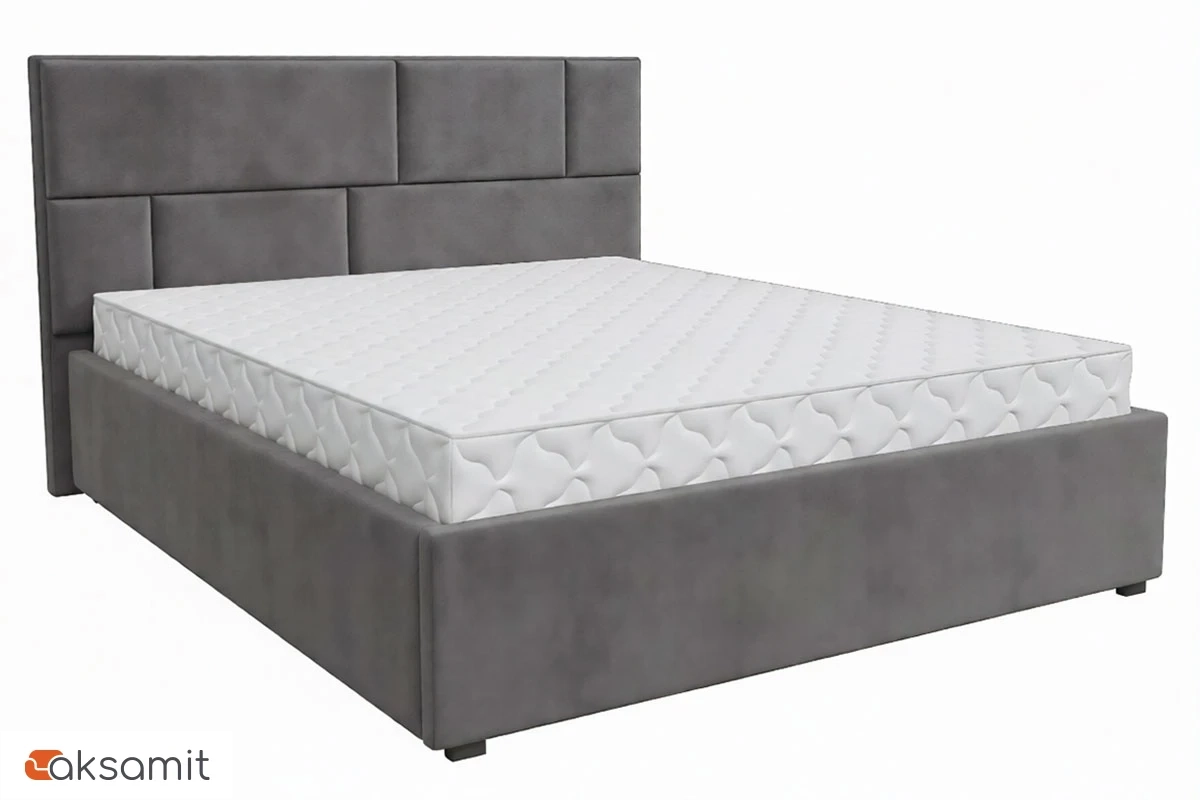 Кровать Невада-1 с ПМ 180х200 (Viva 37)