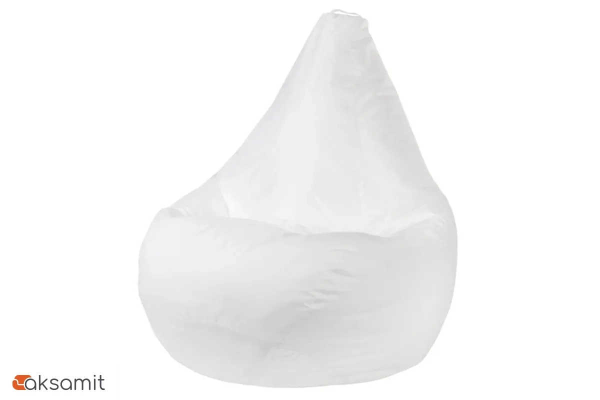 Кресло Мешок Груша (Оксфорд / Белый) XL
