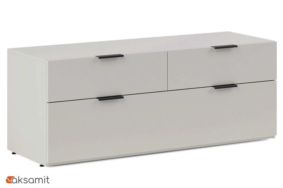Тумба Мария МТ 120.3F (Дымчато-серый) Тумба Мария МТ 120.3F (Дымчато-серый)
