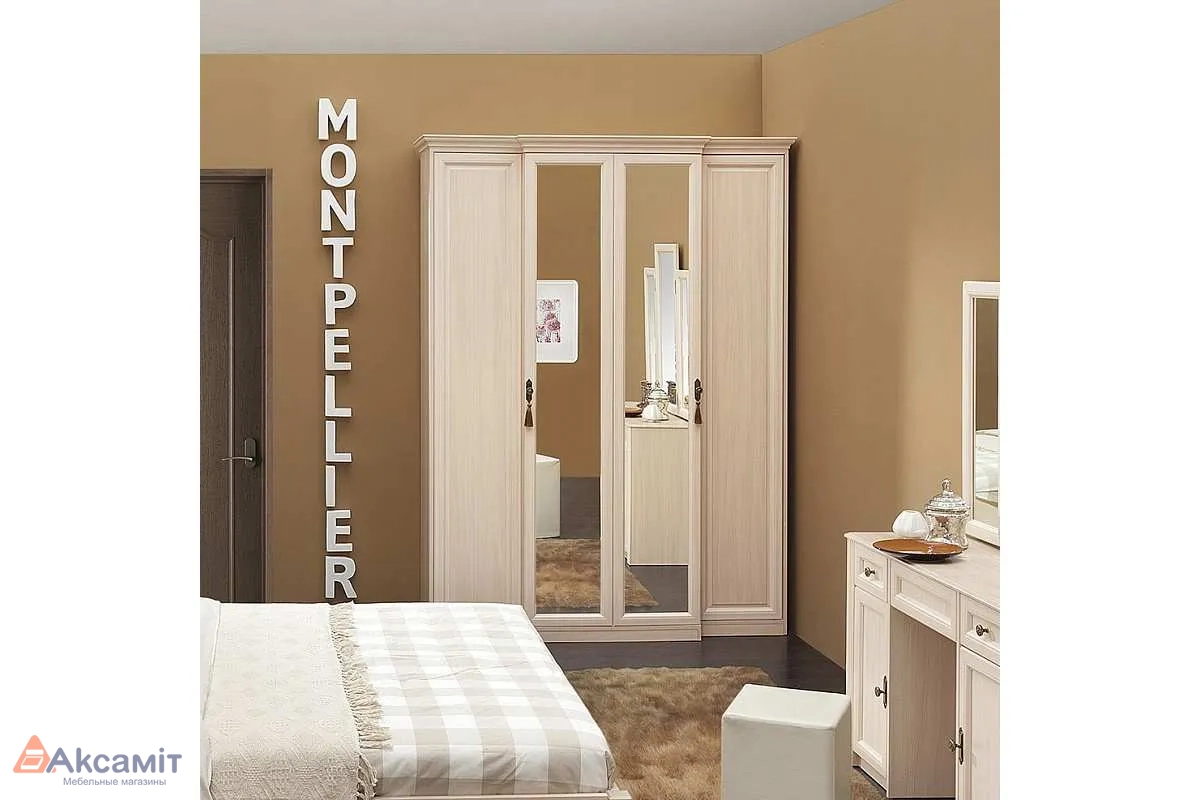 MONTPELLIER 1 Шкаф для одежды и белья дуб млечный фото
