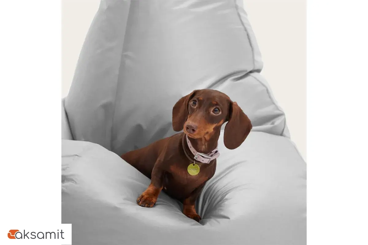 Кресло-мешок Груша Миди 2XL (Оксфорд / Серебристо-серый)