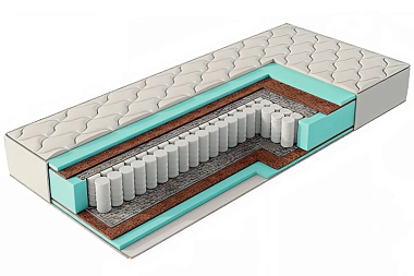 Матрас Оптима Медиум 160х200 жаккард Матрас Оптима Медиум 160х200 жаккард