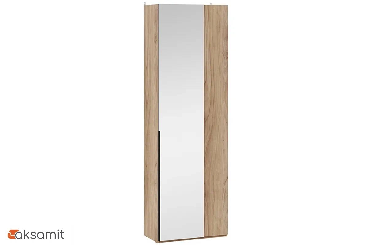 Шкаф угловой Порто СМ-393.07.232 (366) (Яблоня Беллуно / Графит)