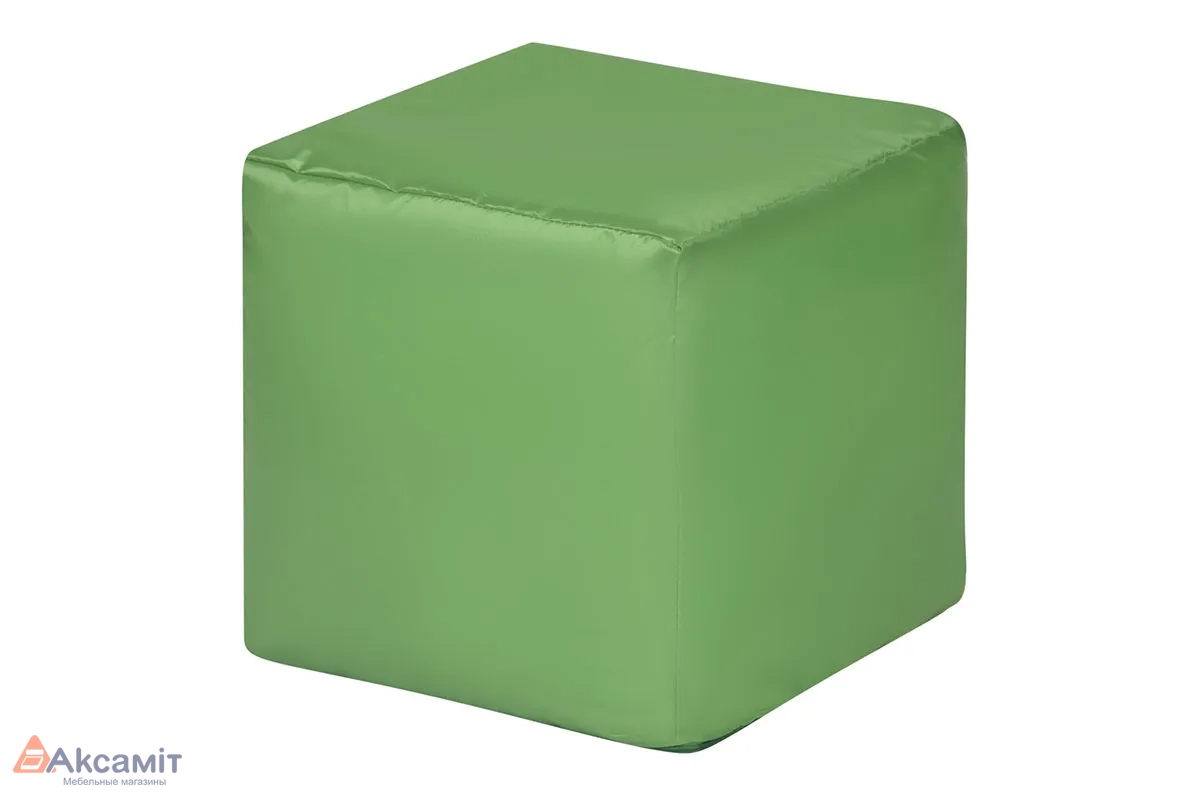 Пуфик Куб (Зеленый/Оксфорд)