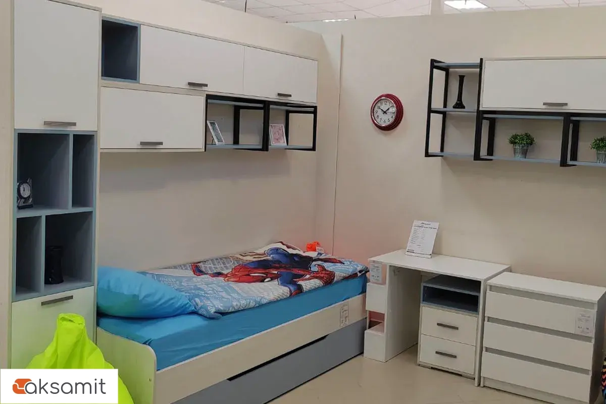 Полка на мет. каркасе Стич 400х720 (Серо-голубой) Полка на мет. каркасе Стич 400х720 (Серо-голубой)