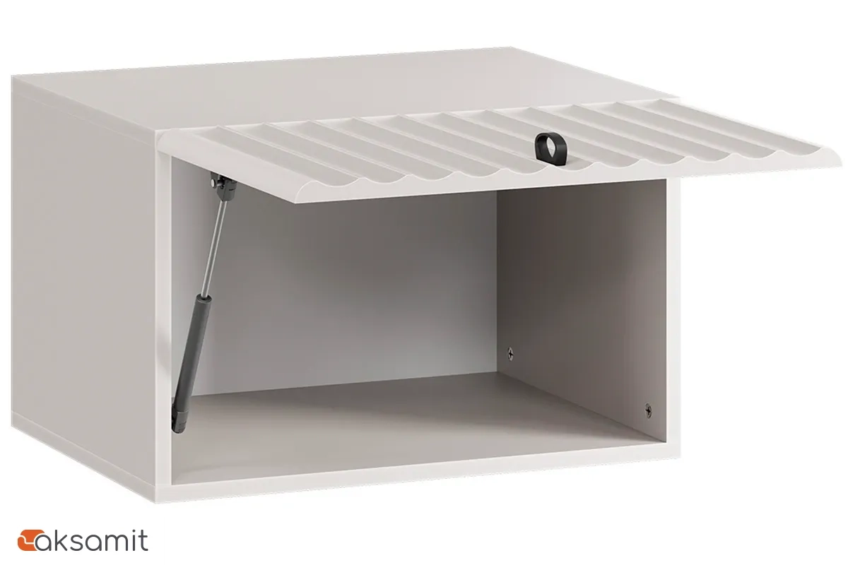 Шкаф настенный Тиффани (546) (Кашемир / Кашемир матовый)