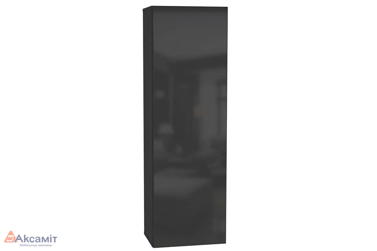 Шкаф навесной Point Тип-20 Чёрный/Черный глянец (71774435)