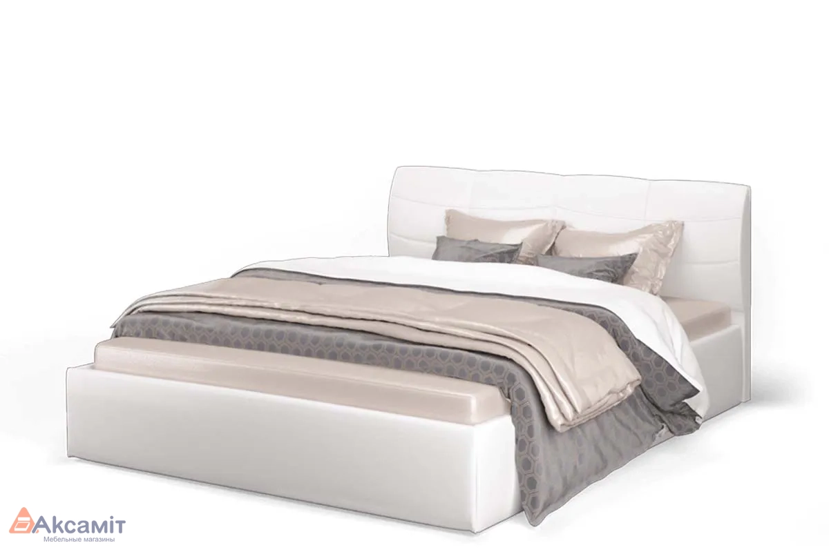 Кровать Ривьера с подъемным механизмом (Vega White) 120х200