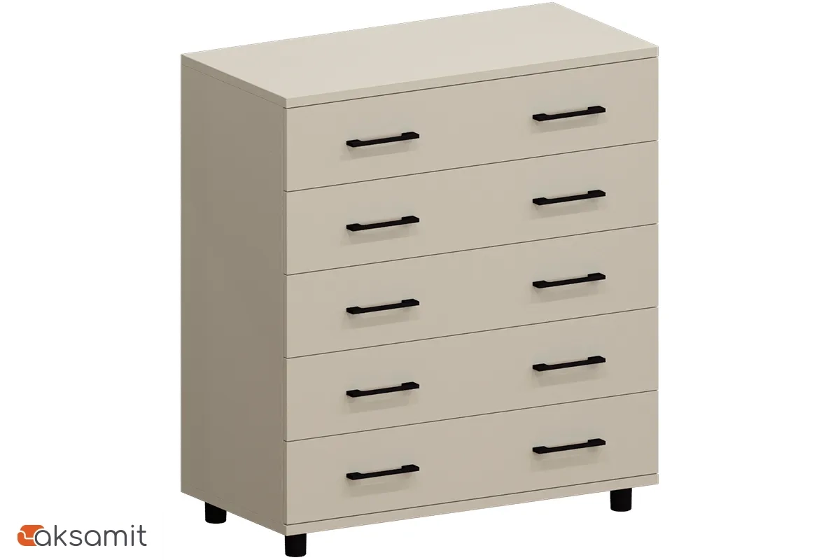 Комод КМ-5021-СК-КМ (Серый Кашемир / Кашемир Матовый)