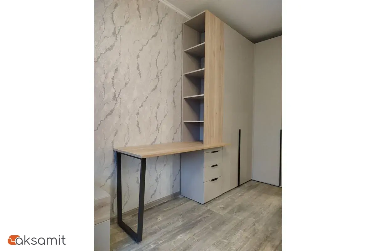 Стеллаж-стол Мария МСС 135.55 (Дымчато-серый)