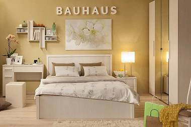 Спальня Bauhaus (Бодега светлый) фото