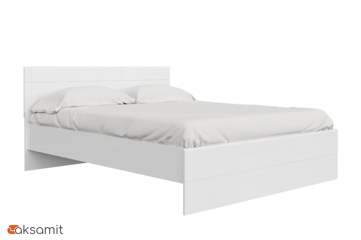 Кровать Gloss 140х200 Белый/Белый глянец (72374515) Кровать Gloss 140х200 Белый/Белый глянец (72374515)