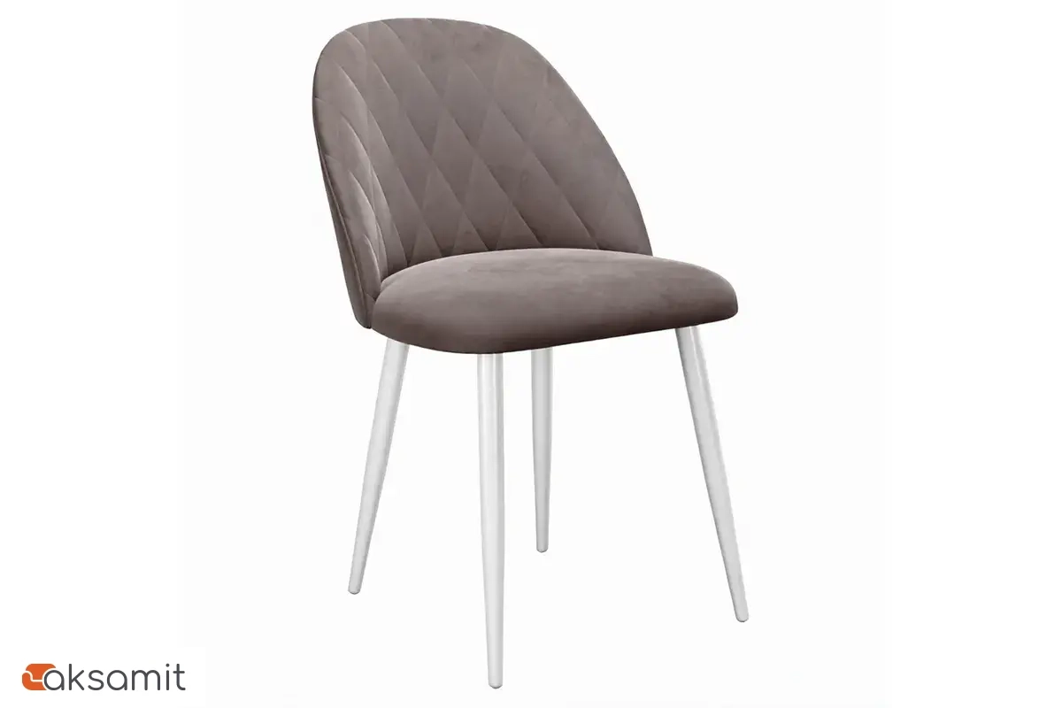 Стул DikLine 302 (B5 LATTE / Ножки белые)