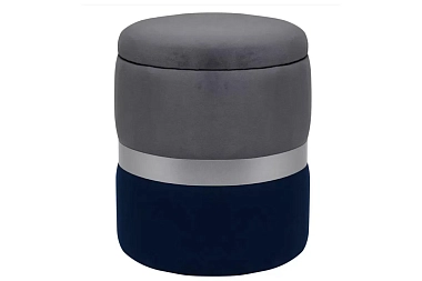 Пуф Аризона (Серо-синий)