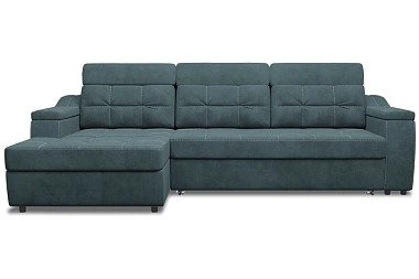 Угловой диван Бруно New ДКУ-О Teddy 18 Серый