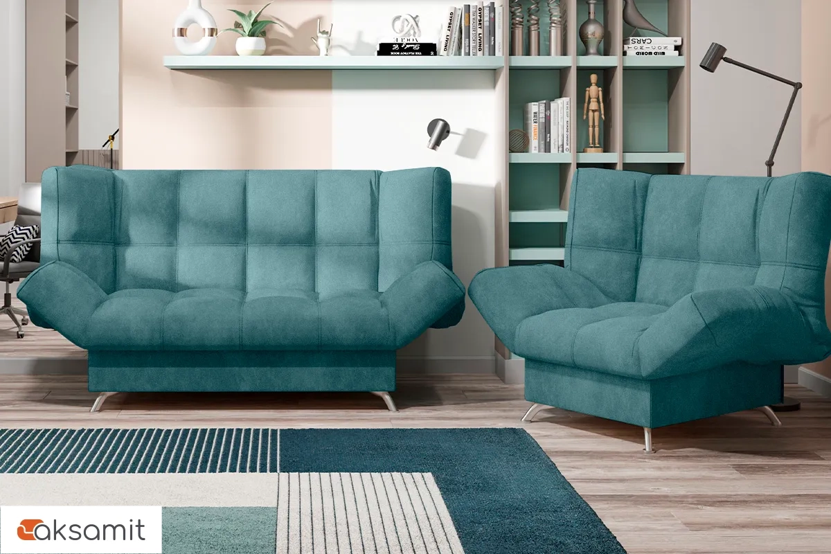 Диван-кровать Клик-кляк 8 ДК Регина-45.1 Ultra Минт