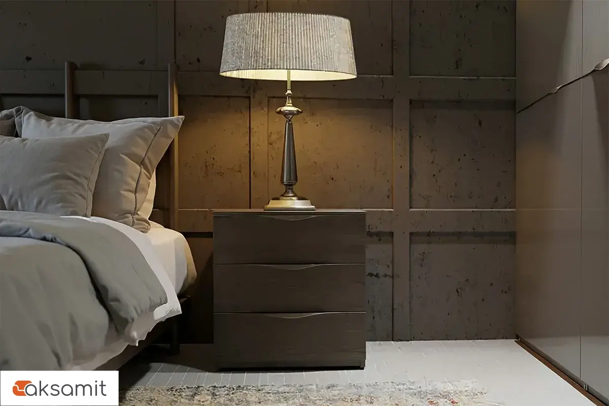 Либерти ТД-297.03.01 Тумба прикроватная с 3 ящиками фото