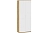 Шкаф комбинированный Хилтон с 2 дверями Исп.2 (Дуб Крафт Золотой/Белый матовый)