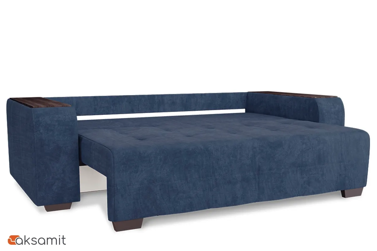 Диван Бали 4 ДК Siesta Blue steel