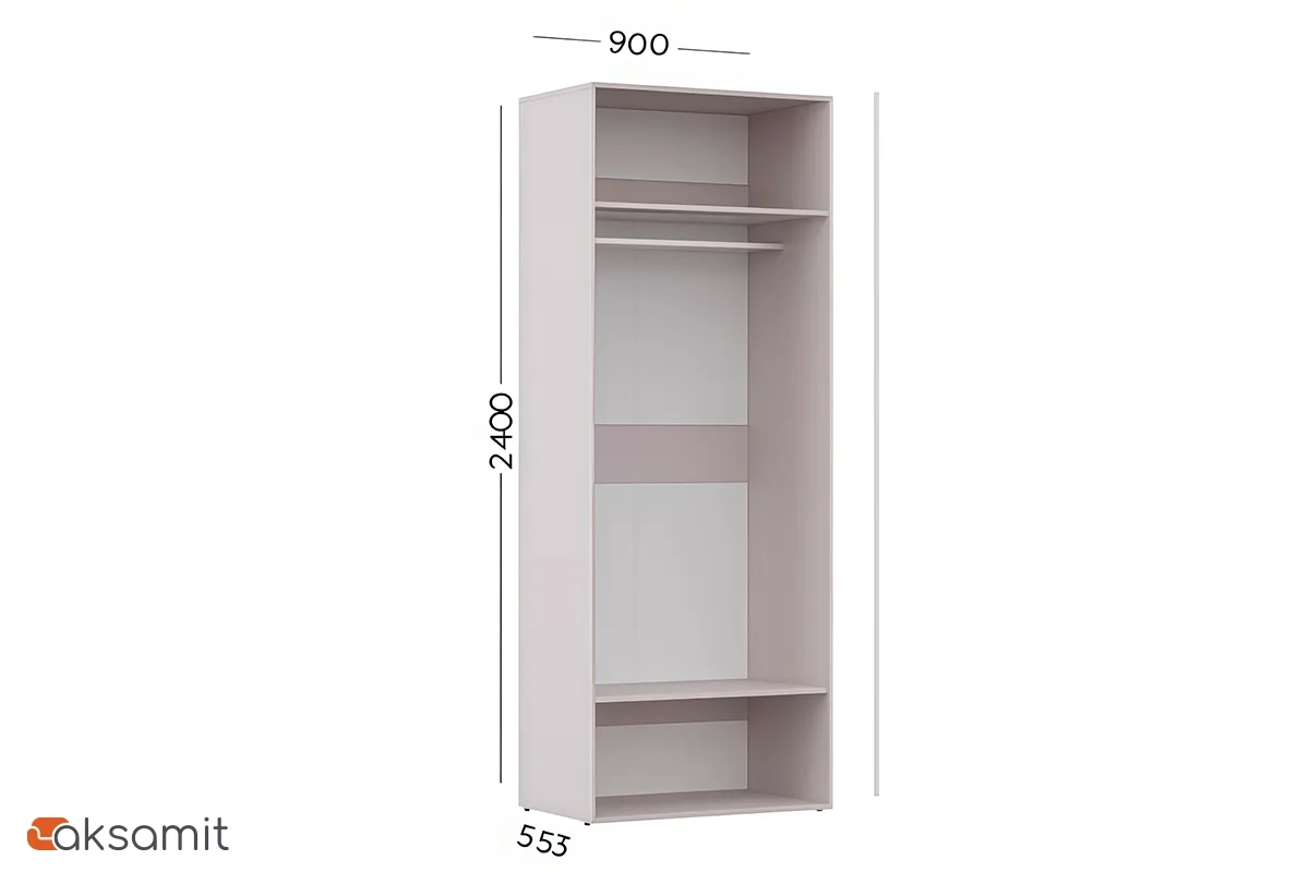 Шкаф Хелли МШ / МШУ 90.55 / ДФ 200.2 (Зефир) Шкаф Хелли МШ / МШУ 90.55 / ДФ 200.2 (Зефир)