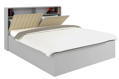 Кровать Джуна ДЖ-13 с подъемным механизмом 160х200 (Серый)