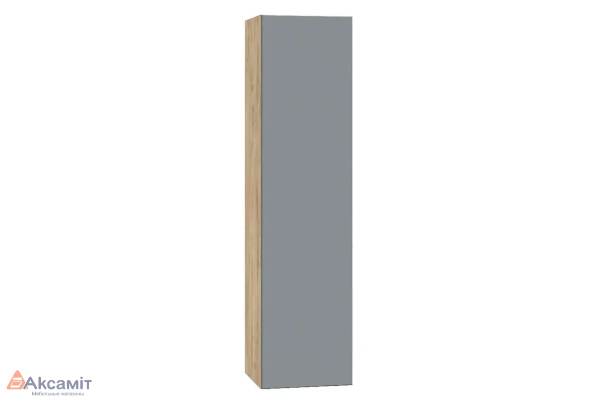 Шкаф настенный Сканди с 1 дверкой 1200  (Дуб бунратти/Смоки софт)