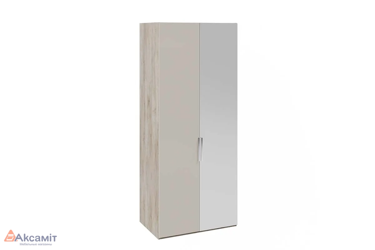 Шкаф для одежды Эмбер с 1 глух.и 1 зерк. дв. правый (СМ-348.07.005 R)