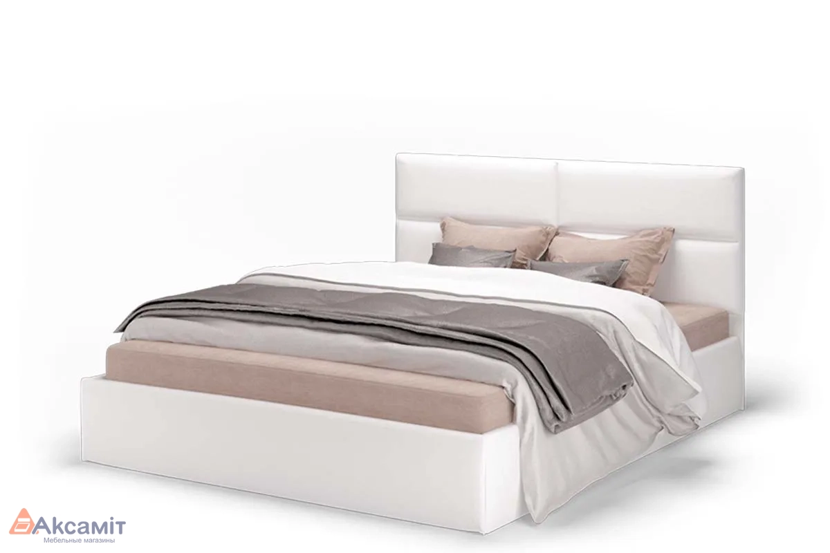 Кровать Сити с подъемным механизмом (Vega White) 160х200