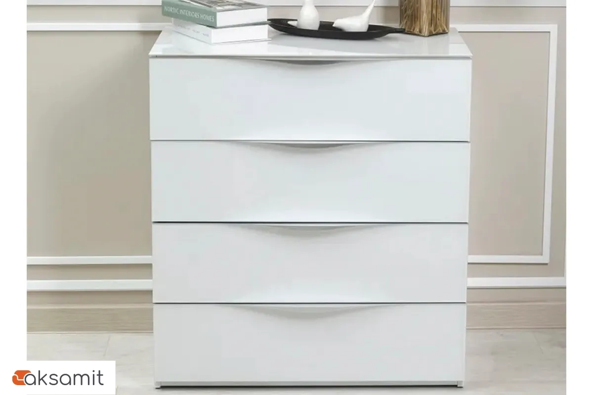 Комод Глосс (Белый глянец)