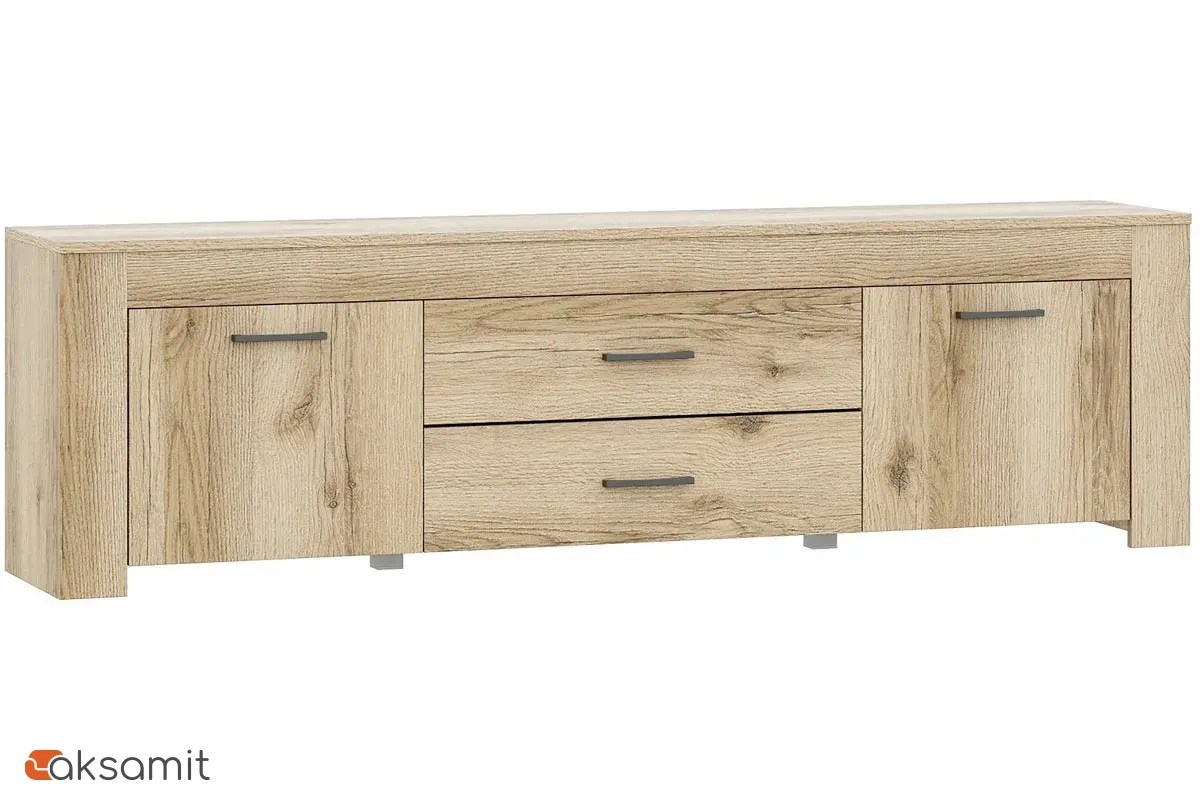 Гостиная Квадро Комплект 2 (Дуб Делано Светлый)