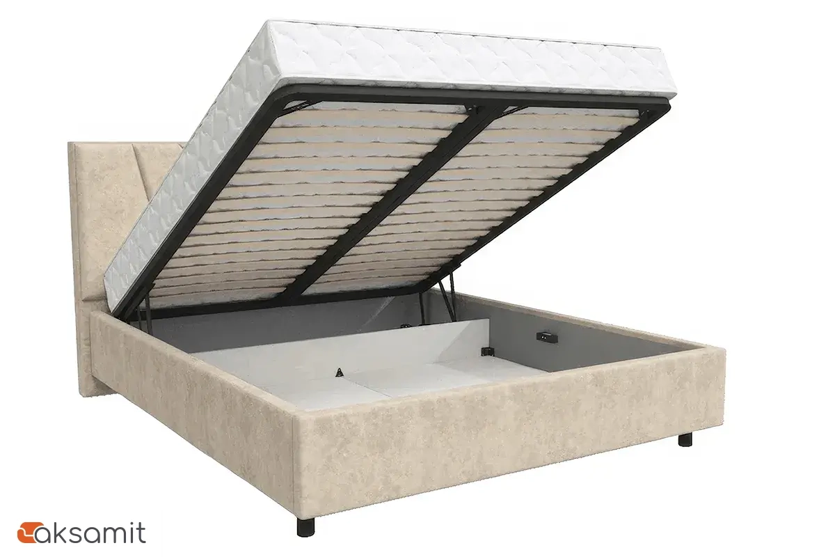 Кровать Рица-3 с ПМ 140х200 (Nebby 304) 5 кат.