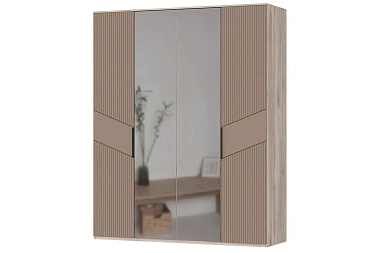 Спальный гарнитур Астория №1 / без кровати (Дуб кастелло серый / Грей софт) фото