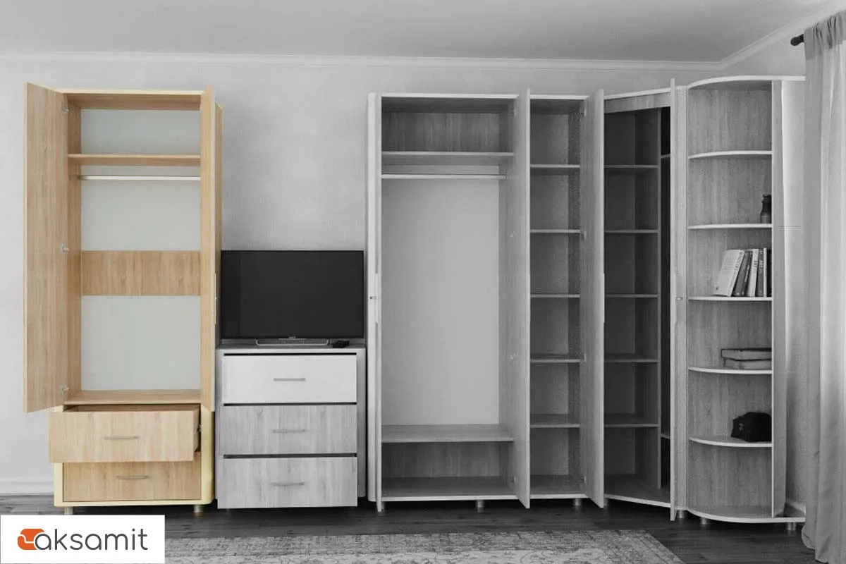 Оливия 12 шкаф 2-дверный Дуб сонома/ваниль