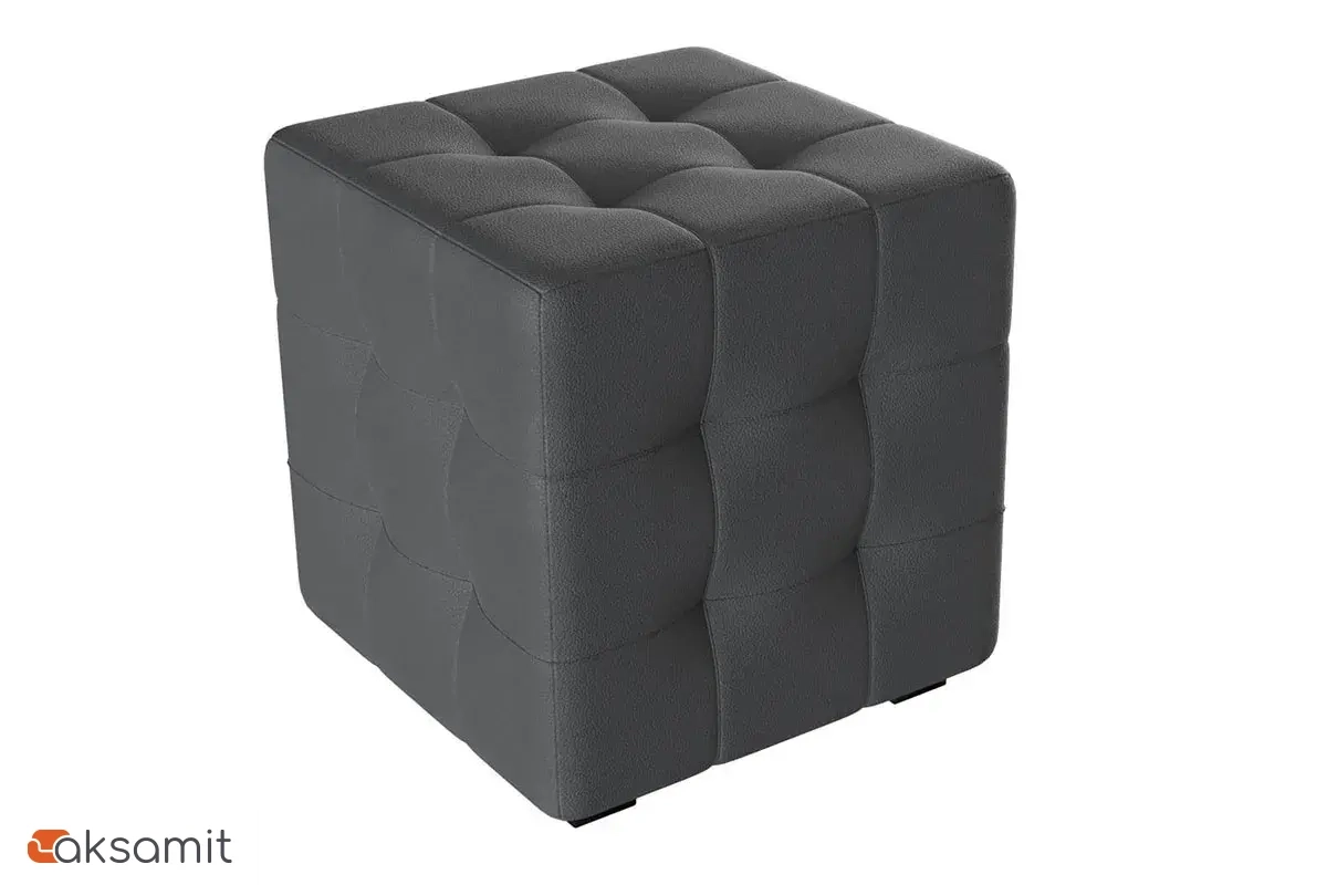 Пуф Модерн-2 (Кожзам / Гольф серый)