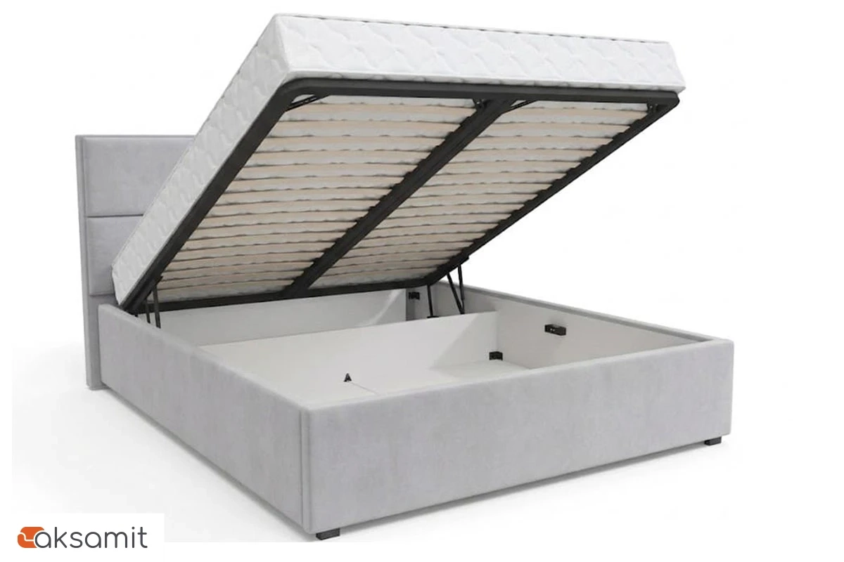 Кровать Невада-1 с ПМ 160х200 (Viva 6)