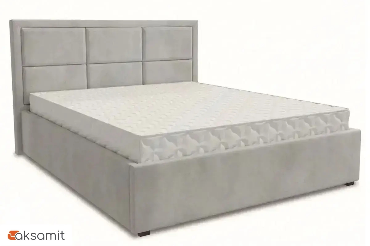 Кровать Квадро-1 с ПМ 160х200 (Тедди 307) 5 кат.