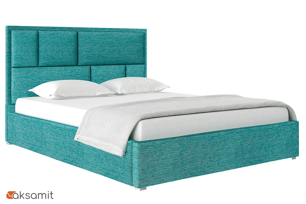 Кровать Madison с ПМ 140х200 (Рогожка / Мята) 72306322 Кровать Madison с ПМ 140х200 (Рогожка / Мята) 72306322