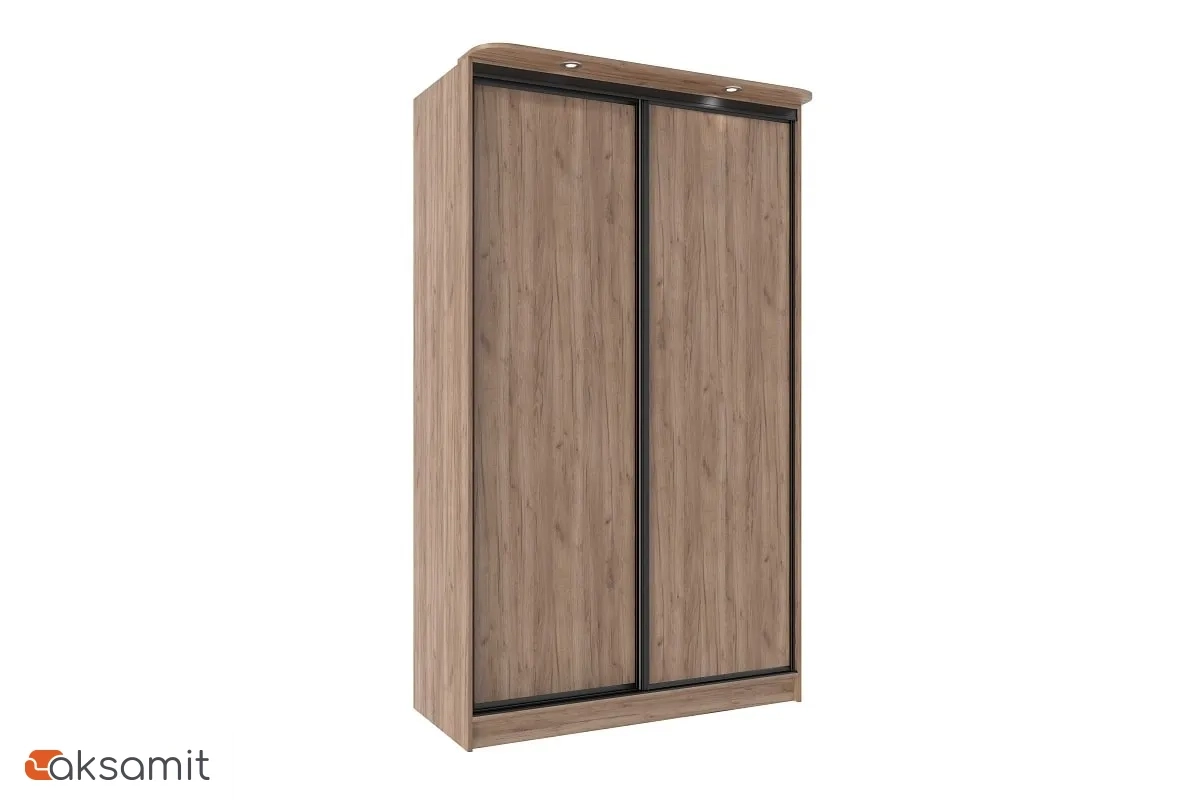 Шкаф-купе 1350 Домашний ЛДСП/ЛДСП (Дуб Табачный Craft) Шкаф-купе 1350 Домашний ЛДСП/ЛДСП (Дуб Табачный Craft) фото