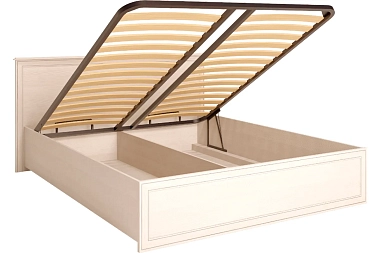 Кровать Венеция 5 с подъемным механизмом 160х200 (Бодега Светлый) фото
