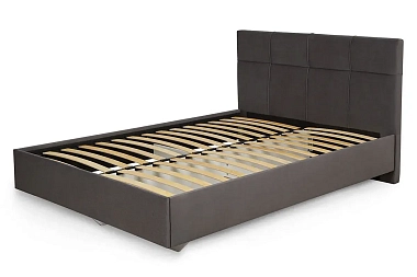 Кровать Каприз на латах 140х200 (Newtone ANTRACITE (серый))