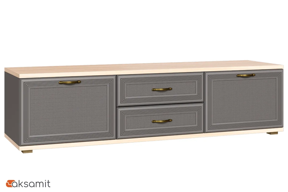 Тумба ТБ-1034-АС-СО (Ясень Асахи / Серый Оникс)