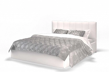 Кровать Элен с подъемным механизмом (Vega White) 140х200